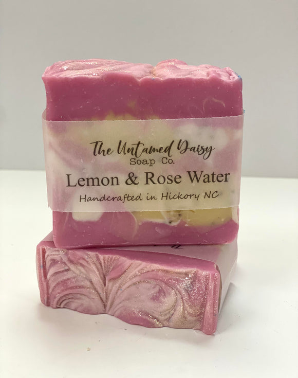 Bar Soap - Lemon & Rose Water