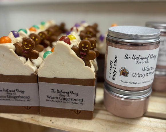 Warm Gingerbread soap bar