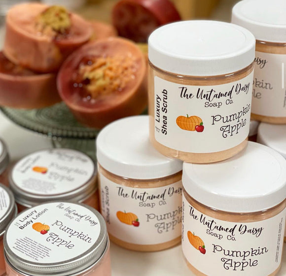 Sea Sponge Soap Bar - Pumpkin Apple