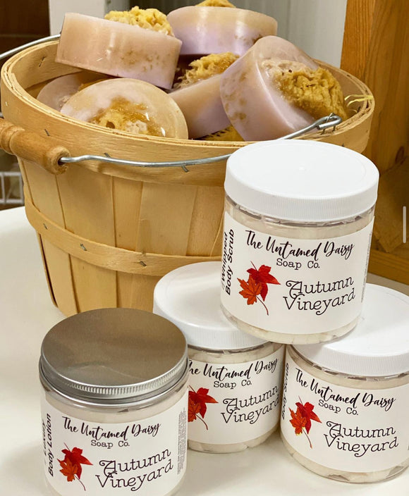 Whipped Scrub - Autumn Vineyard
