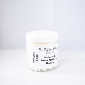 Whipped Soap - Oatmeal, Goat Milk, & Honey