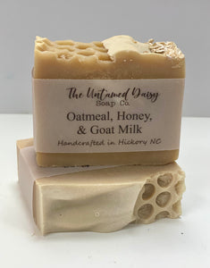 Bar Soap - Oatmeal, Goat Milk, & Honey