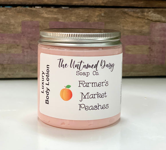 Luxury Body Lotion - Farmers Market Peaches