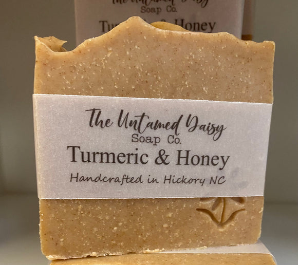 Turmeric & Honey soap bar